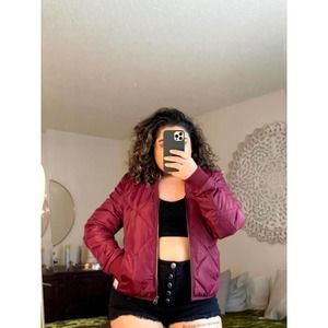 Obey Darby Puffer Bomber Jacket